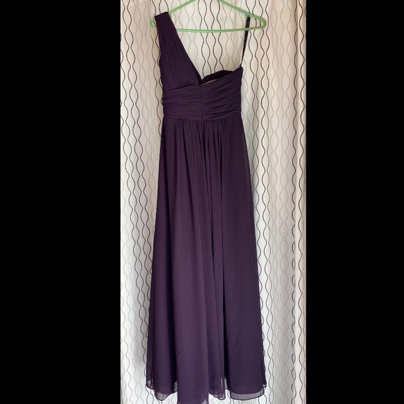 One-shoulder bridesmaid/grad/prom dress - Picture 4 of 7